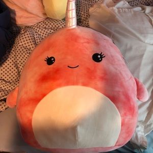 16” Amiah the Narwhal Squishmallow BNWT